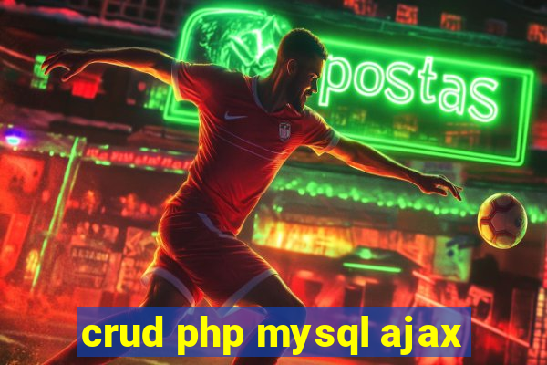 crud php mysql ajax